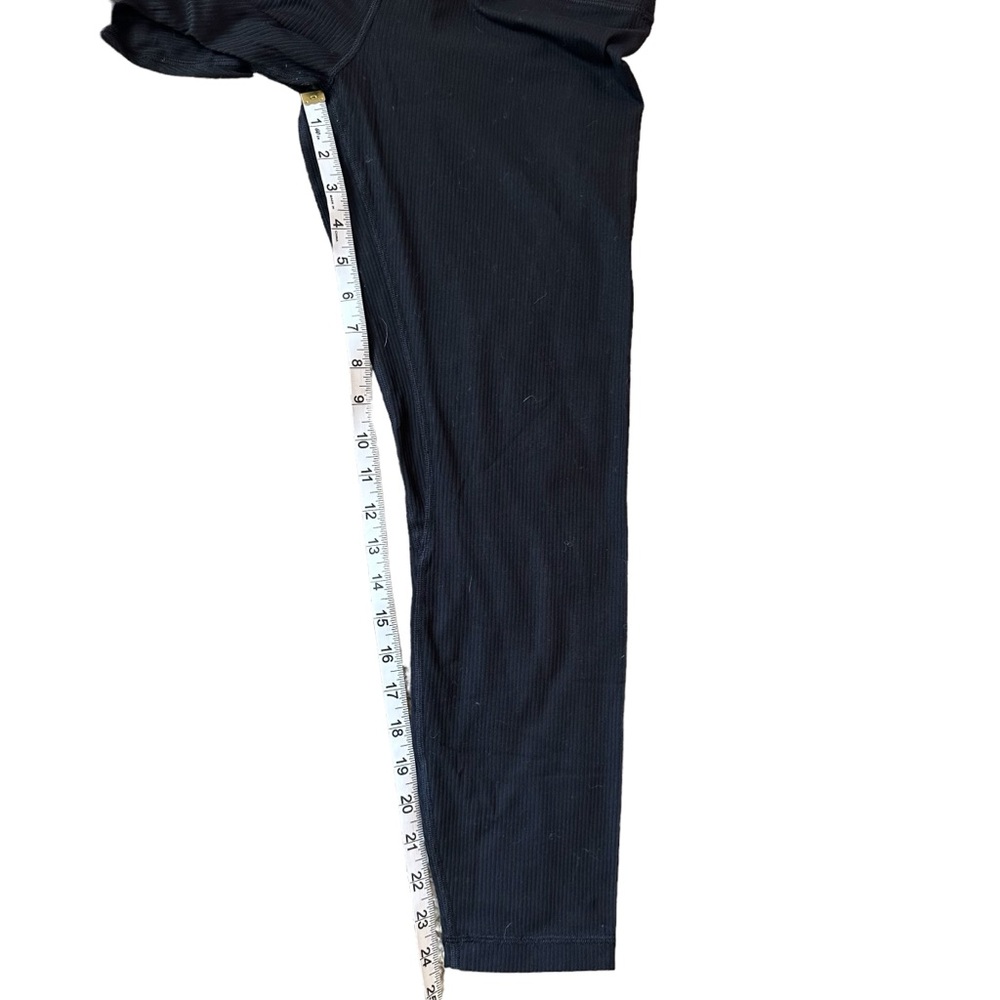 LULULEMON ALIGN High Rise Ribbed Pant 25” - 10 - Picture 5 of 8